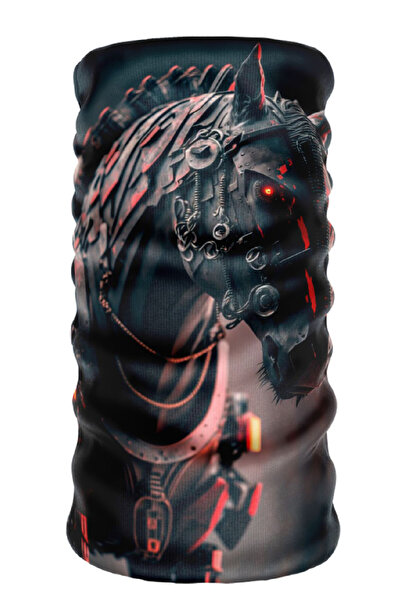 Bebo Store باندانا برقبة منقوشة خاصة لمستخدمي الدراجات النارية والدراجات الري...