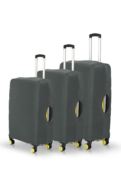hızlıvaliz Husă pentru valiză My Saraciye Set de 3 protecție pentru valiză (ANTRACIT)