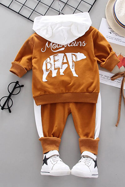 Mai Perla Bear Desenli 2'li Bebek Takım