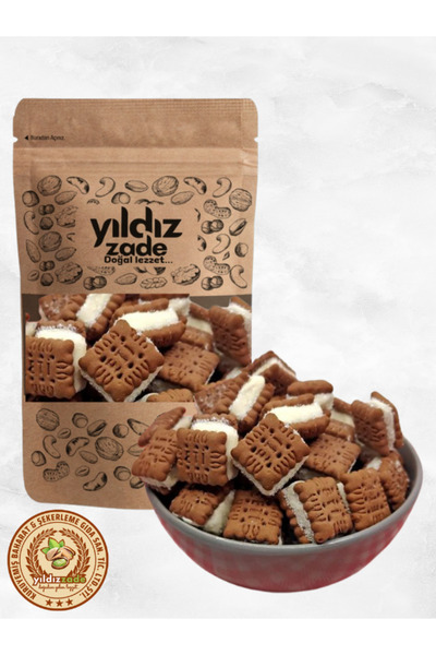 yıldızzade kakolu biskuvi arası lokum 300 gr