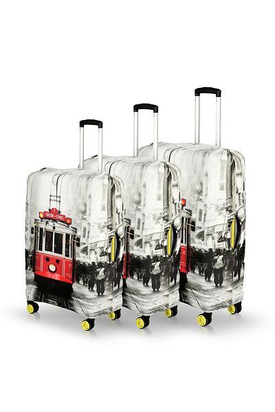 hızlıvaliz My Saddlery Husă pentru valiză Protector pentru valiză SET DE 3 (TRANWAY)
