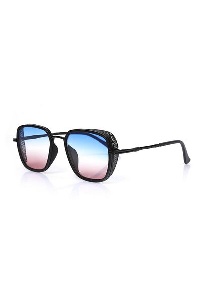 Angel Eyes Rectangle Black Unisex Sunglasses Ae2033c6b4744