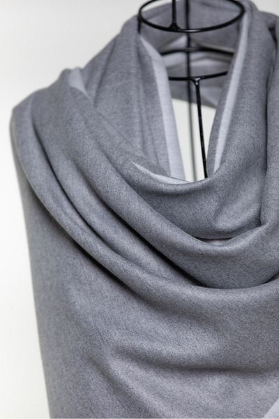 MAWLANA CASHMERE & SILK MODAL CASHMERE DOUBLE SIDED SHALL