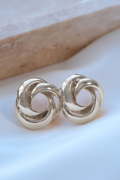 AURRARİ Silver Loop Küpe