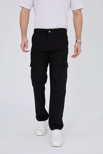 DOAYS Men's Wide Leg Linen Baggy Cargo Pantalon DOAYS-508
