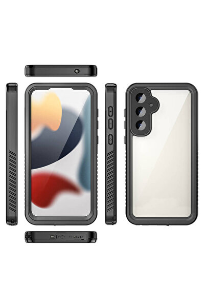 İncisoft Samsung Galaxy S23 FE Uyumlu Su Geçirmez Kılıf 360 Çift Taraflı Tam ...