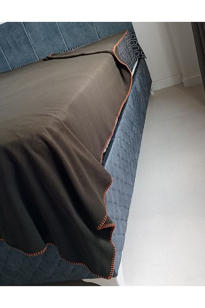 arslan deco Fleece Blanket, Single Khaki Blanket, Bedspread
