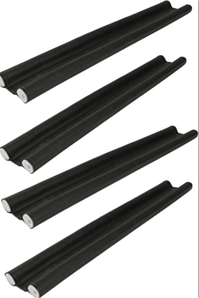 mc.pierobaby 4 Pieces Black Double-Sided Under-Door Wind Cold and Insect Preventing Thermal Insulation Sponge