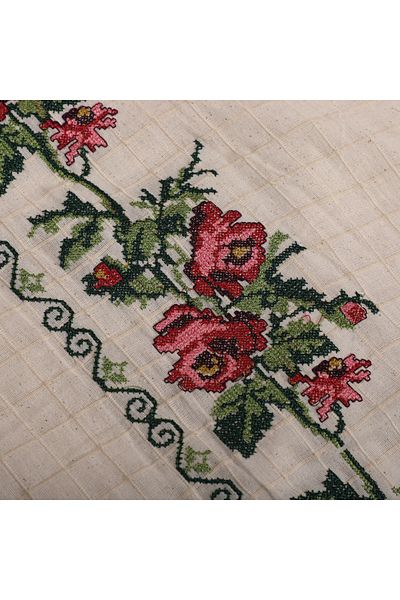 KAMİZ Φούξια Monika Fabric - 100x210 cm Αυθεντικό σετ κουρτινών και φόντου με σταγόνες