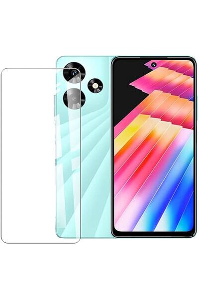 TechnoZone واقي شاشة انفينيكس هوت 30 غير قابل للكسر من الزجاج المقسى