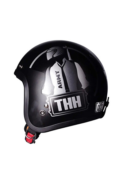 Nikko N356 Yarım Motosiklet Kaskı Army