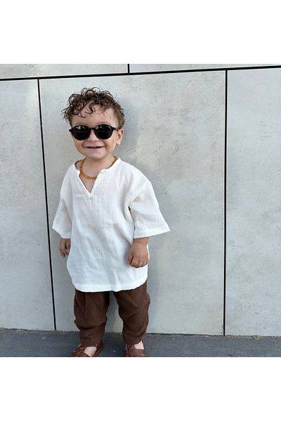 barin kids Set shalwar muselina 100% bumbac pentru copii