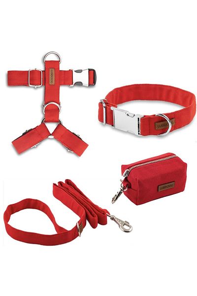 Lusi Doog Dog Collar Set Dog Collar Dog Collar Dog Collar Dog Walking Strap