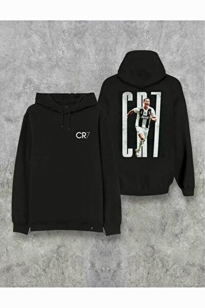 Khione Unisex dizajn CR7 Ronaldo Štampano Sa kapuljačom Oversize kroj dukseri...