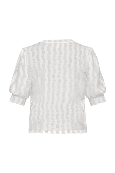 Sister's Point Bluzka damska/dziewczęca biała