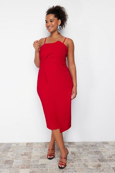 Red dress curve discount
