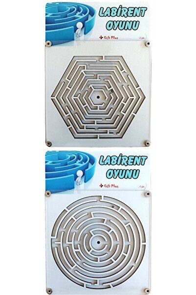 gift plus مجموعة لعبة ميزان المتاهة - لعبة تعليمية، سداسية ومستديرة