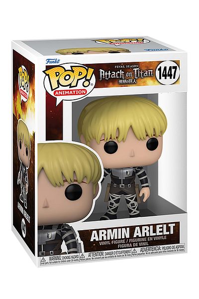 Funko Pop Animation - Attack on Titan Armin Arlelt Figure