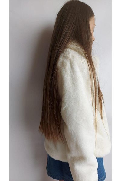 QUB CLUB Girl's Plush Jacket Coat