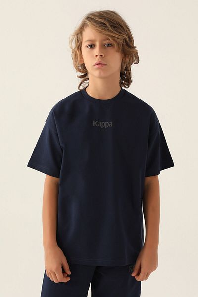 Navy blue kappa t shirt clearance