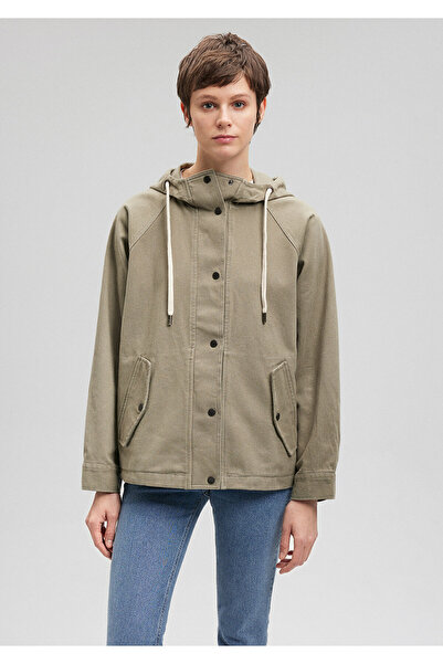Mavi Hooded Khaki Jacket Loose Fit / Loose Relaxed Fit1110328-71818