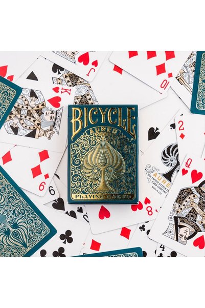 Bicycle |   Aureo Europe-Green Deck Playing Card