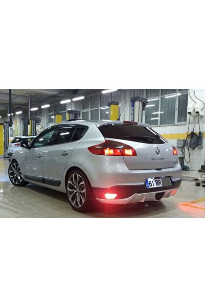 NamTuning Renault Megane 3 RS Egzoz Görünümlü Difüzör 4 Kapı 2009-2016 Uyumlu...