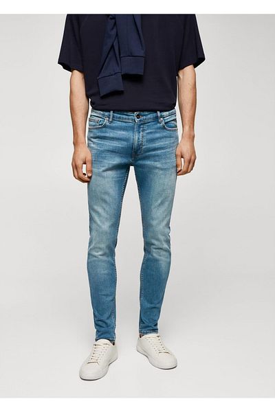 MANGO Man Jude skinny τζιν