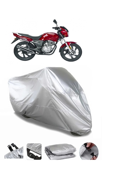 AUTOLION Kanuni Cross 150 Compatible Gray Motorcycle Tarpaulin Premium Quality
