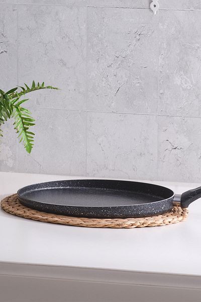 Znp Home Pancake Pan 34 Cm Granite Flatbread Lavash Pan