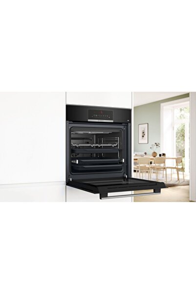 Bosch HBJ559EB6T Serie 6 Siyah Ankastre Fırın