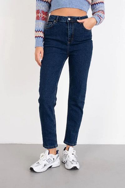 Ramrod Blugi Mom de damă din Lycra Luna, blugi din material flexibil