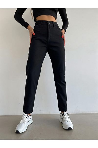Geppetto Flexible Lycra Black Boyfriend Jeans - Size 1 Small Forehead Jeans