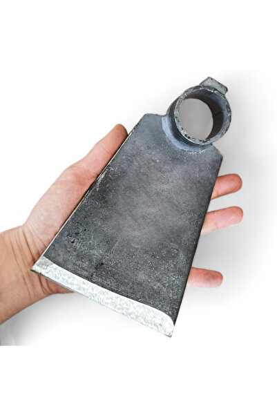 ALETÇANTAM Yalvaç Dövme Çelik Büyük Çapa Bahçe Kazması - 100cm Uzun Kalın Saplı