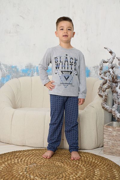 CLQTH Boy's Soft Cotton Single Jersey Combed Cotton Set