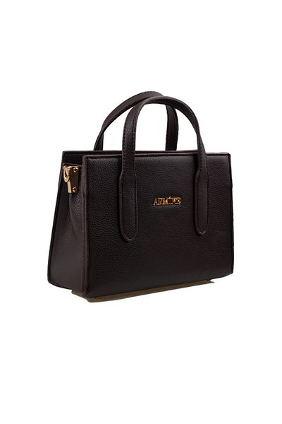 Armine Brown Plain Small Women's Daily Handbag