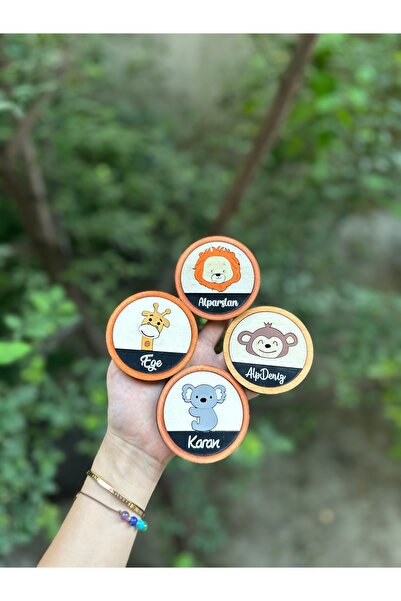 Baykuş Craft Mimarlık Özel Tasarım Safari Figürlü Hediyelik Hastane Çıkışı Ah...