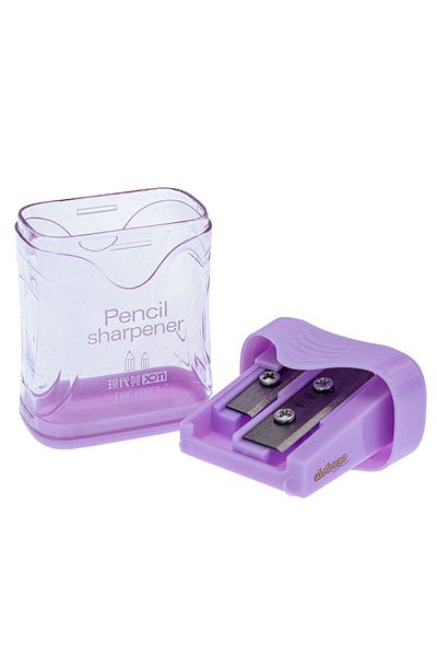 NaSaDAN Double Chamber Rectangular Sharpener Pencil Opener 1 Piece