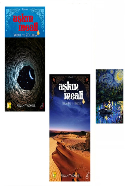 puslurotalar Sinan Yağmur Aşkın Meali 1 - 2 (Koleksiyon Kitap) + Mavi Gece St...