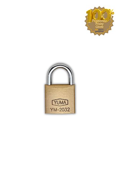 Yuma Brass (Stainless Body) Padlock 32 Pieces