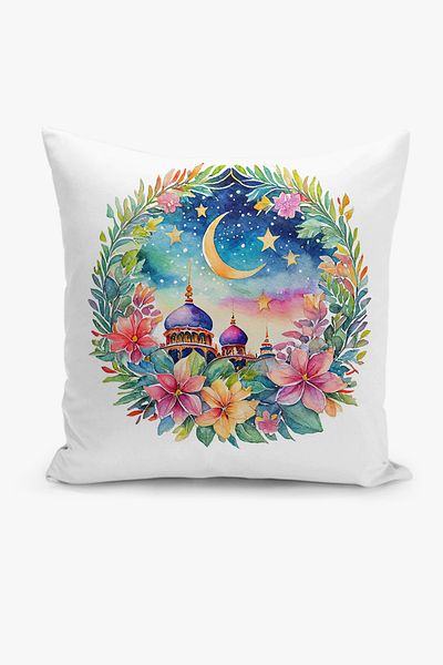 Filamente Husă de pernă cu model Ramadan, imprimată digitală pe două fețe - Ramadan