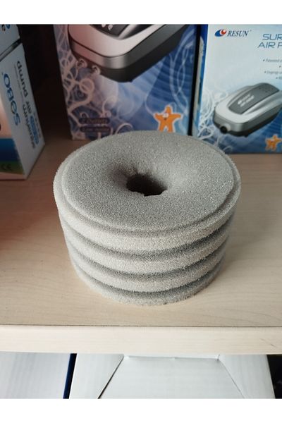 Meç MEÇ Pipe Filter Sponge (Pipe 5) (9x5h) [Grey]