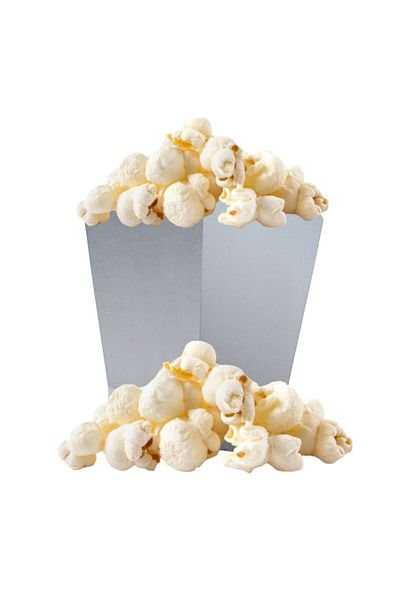 booddie Corn Chips Box Light Silver Color 8 Pieces