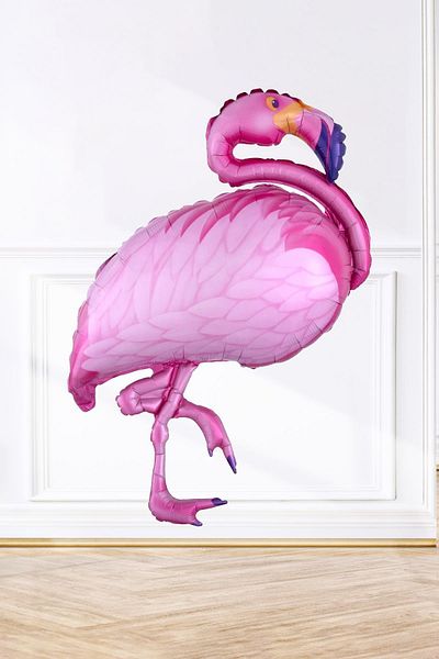 PEKSHOP Flamingo Foil Balloon PINK 100cm