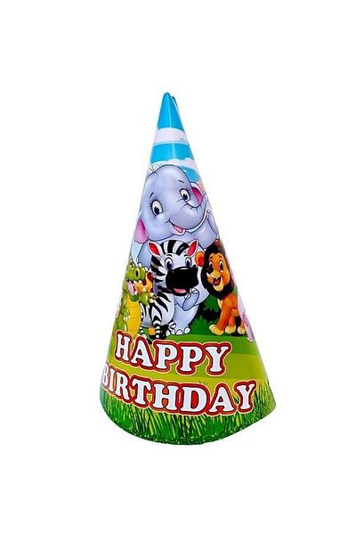 Mini Parti MINI PARTY STORE SAFARI PĂLĂRIE LAȚĂ DE LAȚĂ 8 BUC