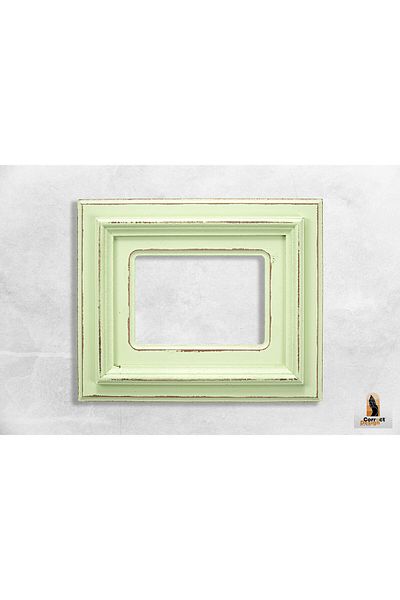 BOYA KÜPÜ HOME DESİNG Rustic Wooden Photo Frame 25x21