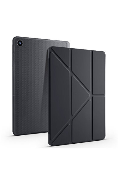 Nezih Case Samsung Galaxy Tab A9 X110 8.7 Inç Uyumlu Kalem Bölümlü Standlı Uy...