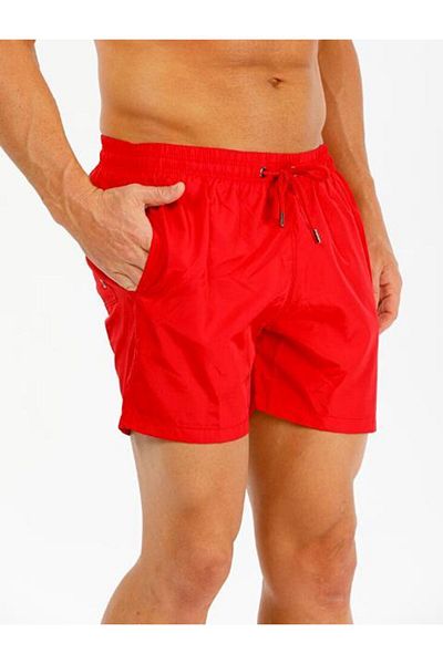 Eros Herren Micro Sea Shorts Rot 2