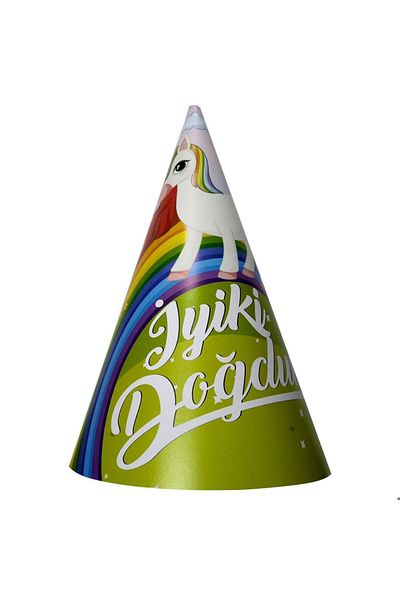 Mini Parti MINI PARTY STORE PĂLĂRIE UNICORN LA RAZĂNĂRI 8 BUC