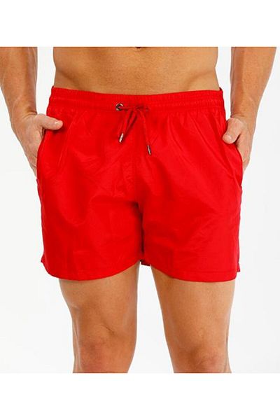 Eros Herren Micro Sea Shorts Rot 2